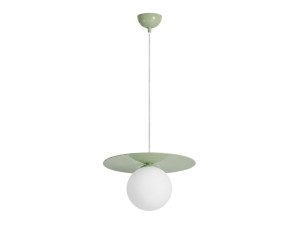 "Vesper" Metal Pendant Light - 40 x 40 cm - Green