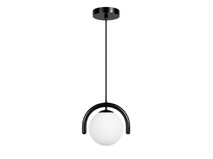 "GEDIK-20441" Metal Pendant Light - 20 x 20 cm - Black
