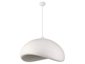 "Vegas" Metal Pendant Light - 64 x 51 cm - White