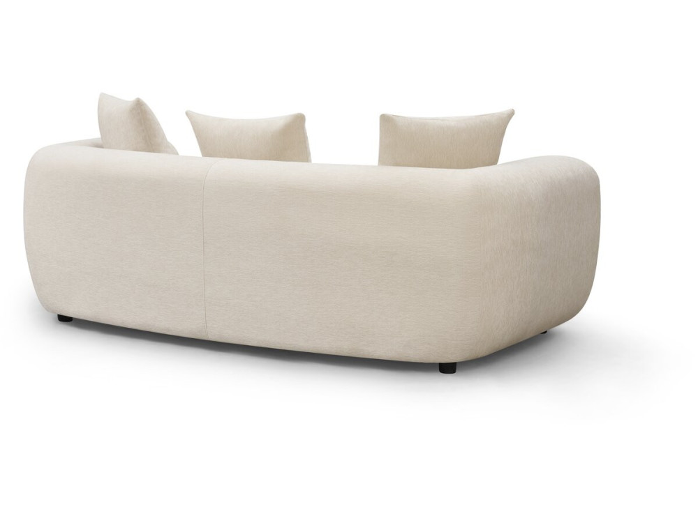 "La Fayette" Straight Sofa - 3-Seater - Beige