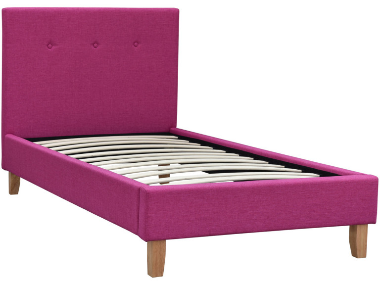 "Elise" bed - 90 x 190cm - Pink