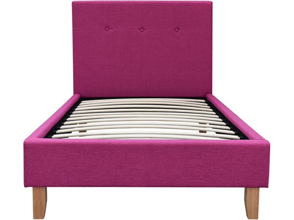 "Elise" bed - 90 x 190cm - Pink