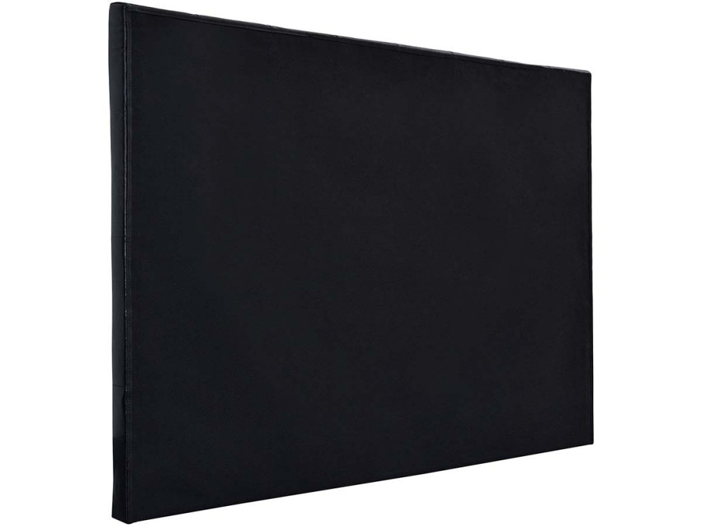 Padded headboard - For 140 cm DECO bed - Made of PVC -black