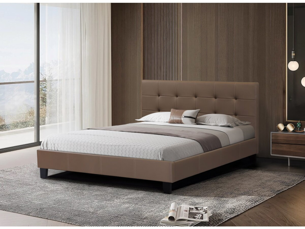 Bed "Julia" - 160 x 200 - Chestnut brown