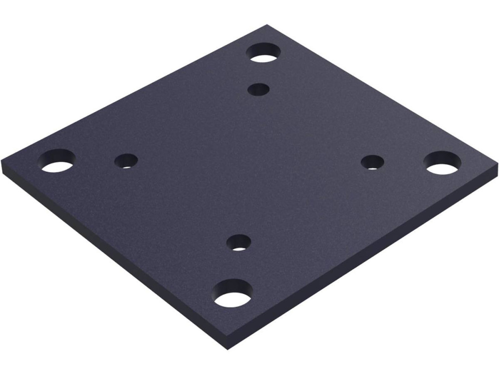 Kit Clôture de 8 x h 1.6 m composite et aluminium + profilés de finitions - Kit de fixation offert - Ardoise