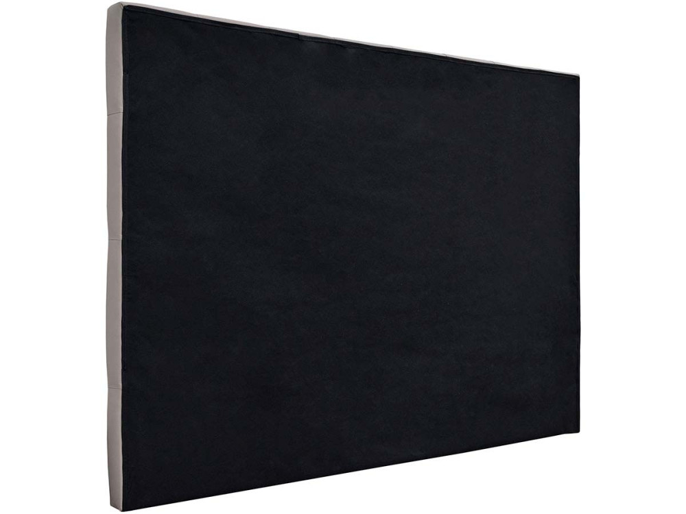 Padded headboard  160cm "Deco" made of PVC - Light grey