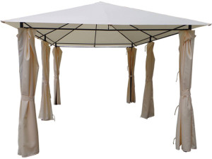 Canvas and Curtains for "Rosita" gazebo - 3 x 4 m - Beige