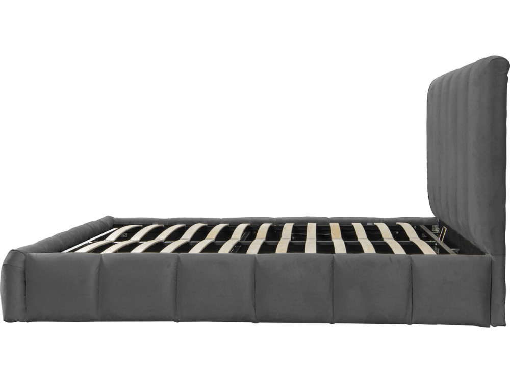 Annie bed with storage 140 x 190 cm - Grey