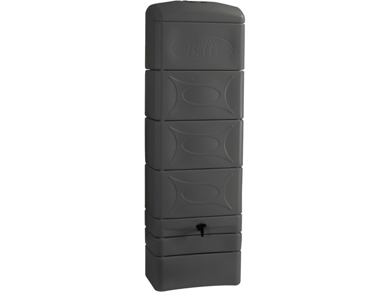 300L wall-mounted water collector with "Malang" niche connection kit - Grey