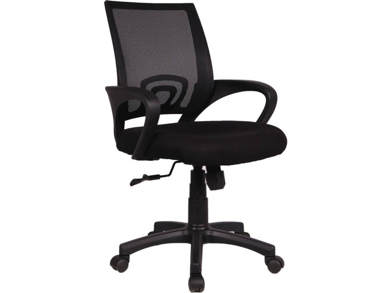 Office chair on wheels "Dana" - Black
