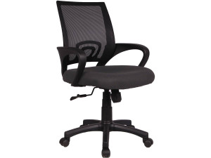 Office chair on wheels "Dana" - Black/Grey