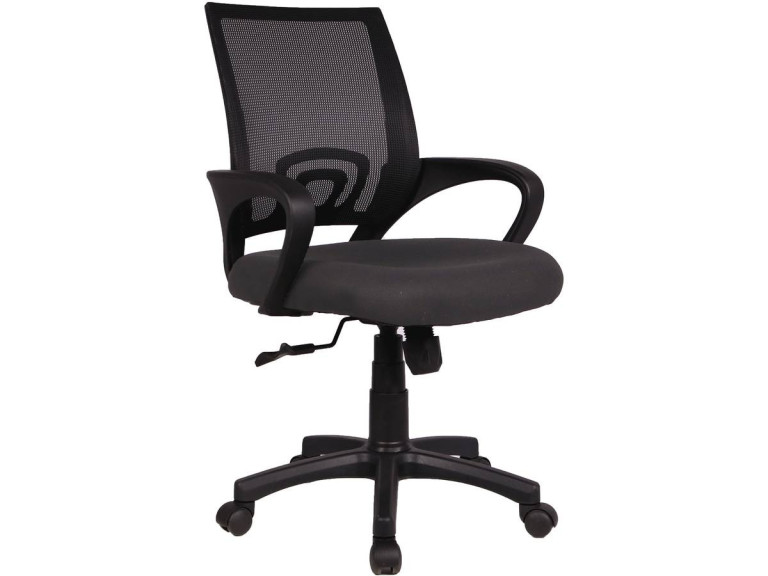 Office chair on wheels "Dana" - Black/Grey