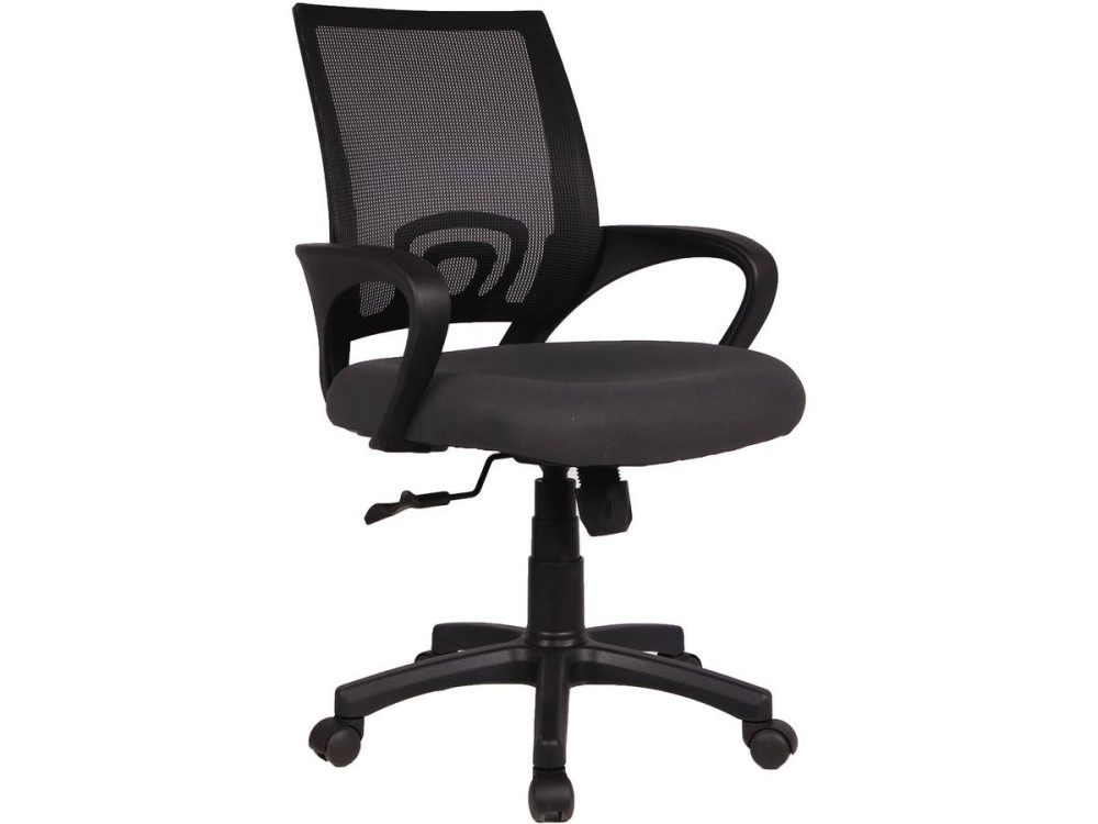 Office chair on wheels "Dana" - Black/Grey