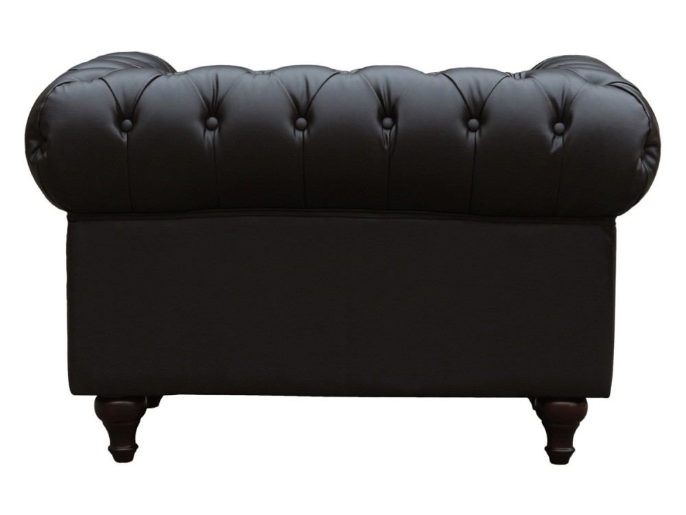 Armchair Chesterfield "Aliza" - Brown