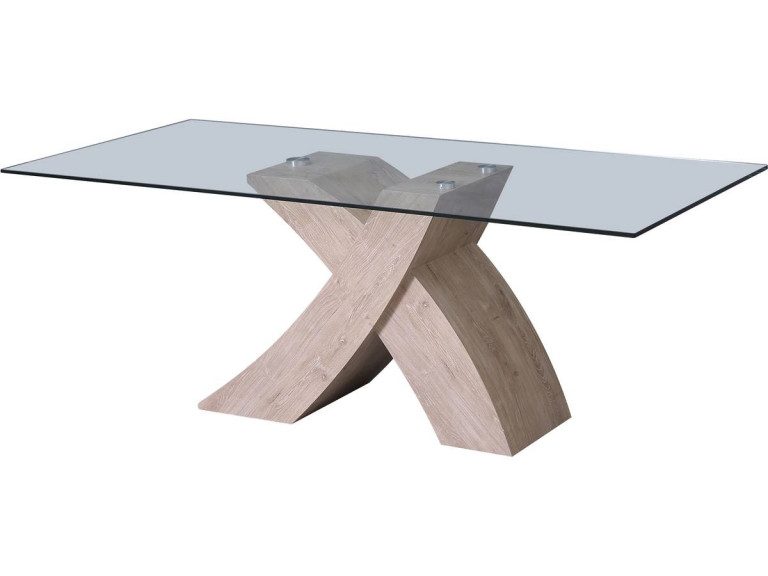 "Mona" dining table 200 x 90 x 74 cm - Oak