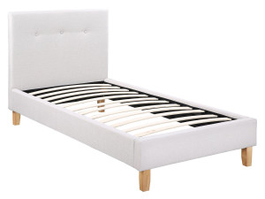"Elise" bed - 90 x 190cm - Beige
