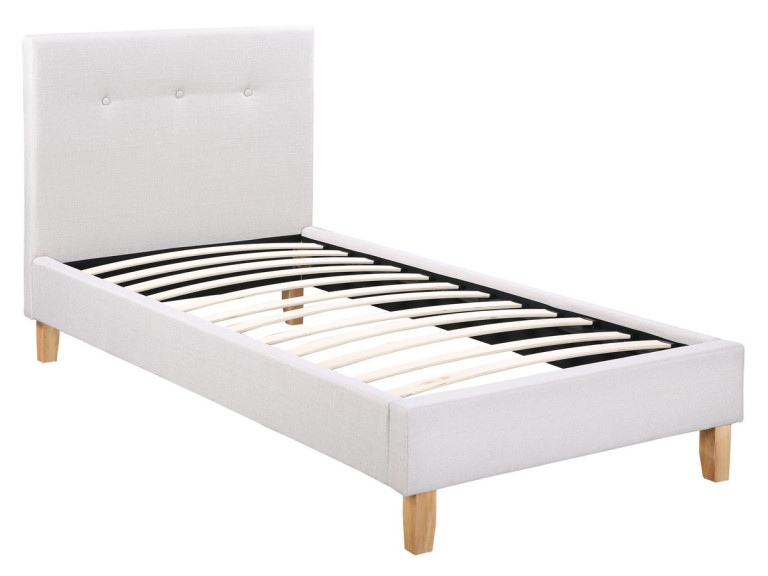 "Elise" bed - 90 x 190cm - Beige