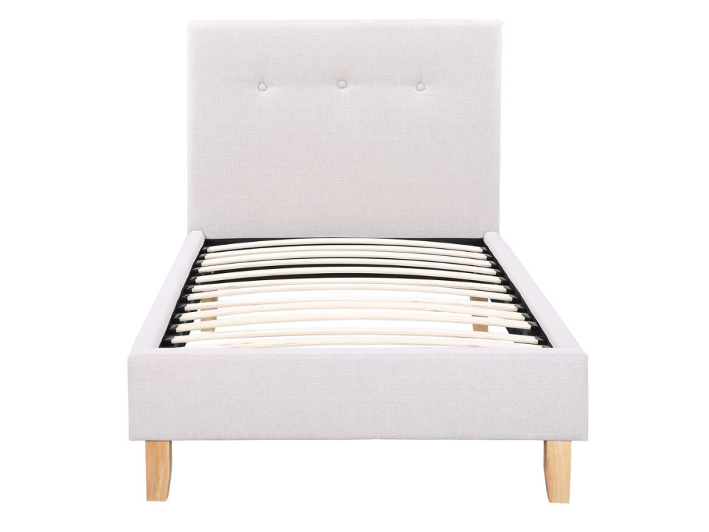 "Elise" bed - 90 x 190cm - Beige