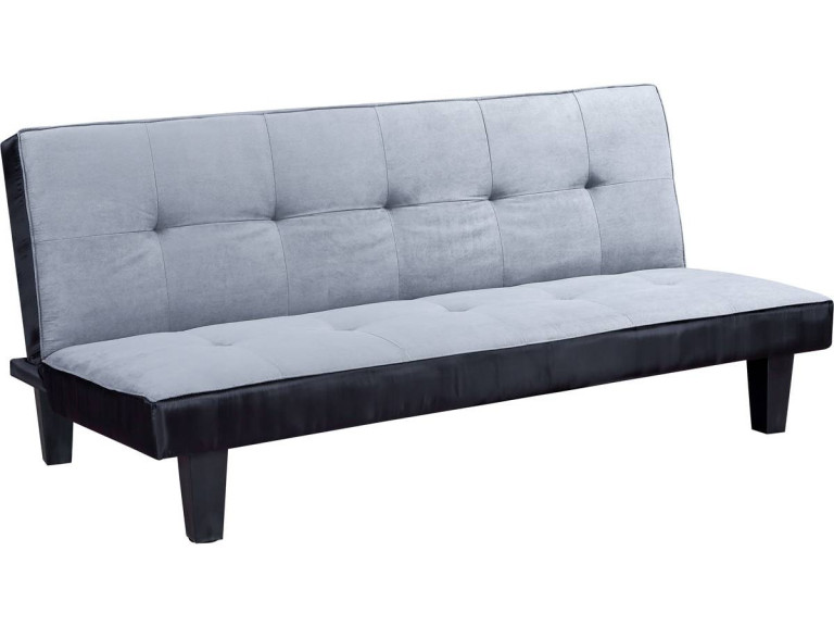 SOFA CLIC-CLAC JOHN - 3 SEATS - GREY