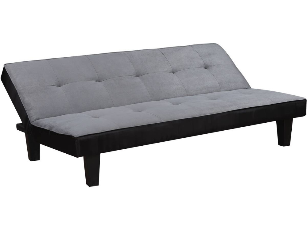 SOFA CLIC-CLAC JOHN - 3 SEATS - GREY