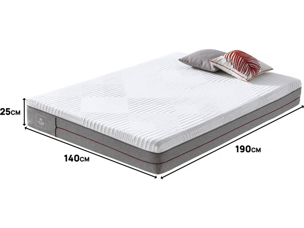 Houria memory foam mattress - 140 x 190 cm