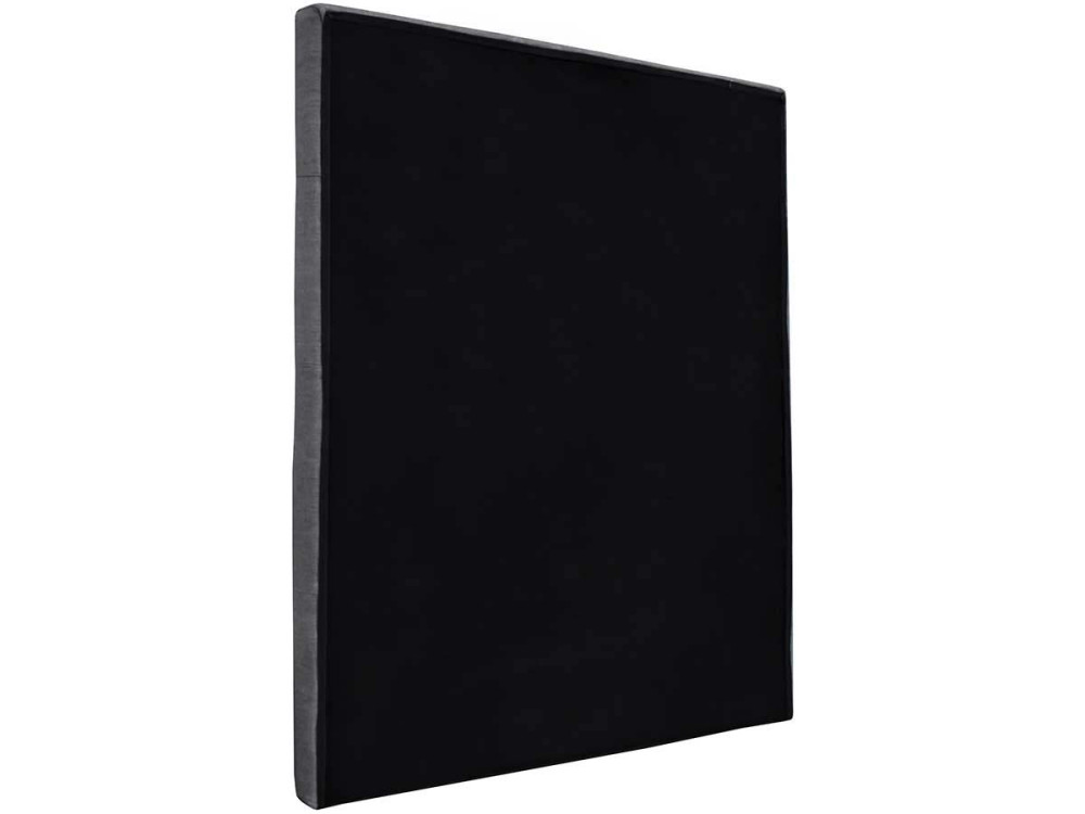 PADDED HEADBOARD 90CM DECO MADE OF FABRIC - GREY