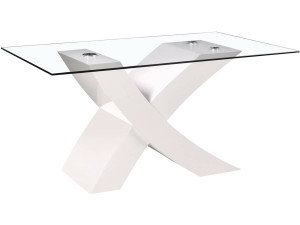 "Mona" dining table - 150 x 90 x 74 cm - White