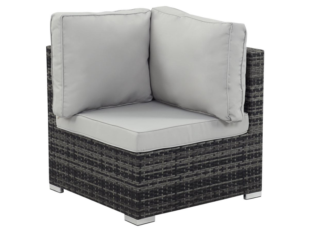 Garden lounge set 2 pcs "Ibiza" - Florida - Grey