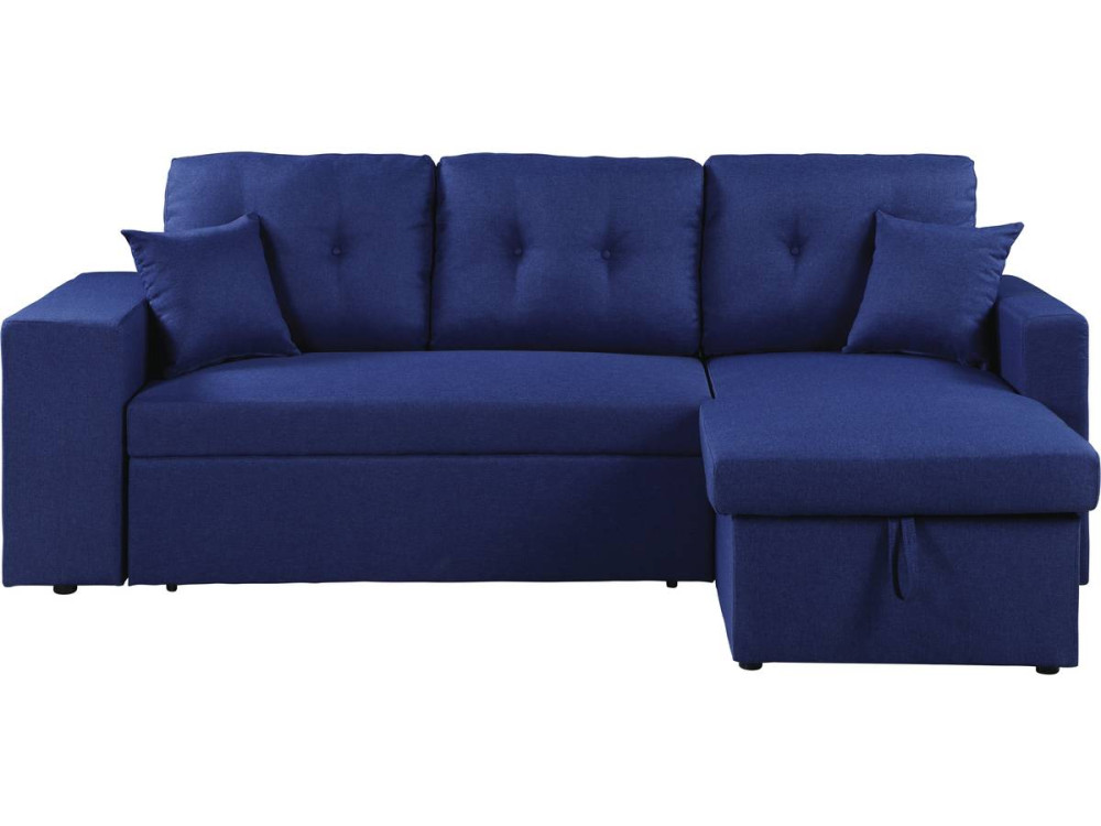 Convertible corner sofa  "Axel" - Blue