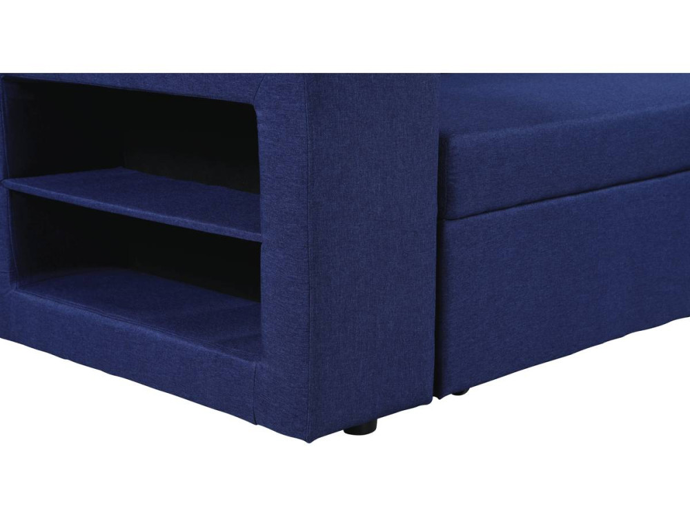 Convertible corner sofa  "Axel" - Blue