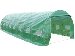 Greenhouse Tunnel "Althea" - 24m² (258.3 sq. ft.) - 8 m x 3 m x 2 m (26.2 ft. x 9.8 ft. x 6.6 ft.)