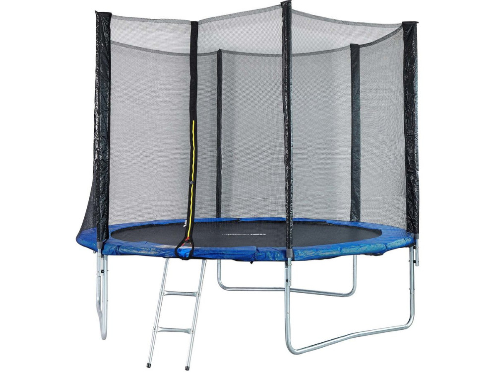 Trampoline "Joycy" - Ø 3.05 m - With Net + Ladder + Cover + Anchoring Kit