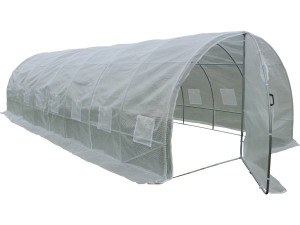 Greenhouse Tunnel with Swinging Door "Mimosa" - 24m² - 8 x 3 x 2 m