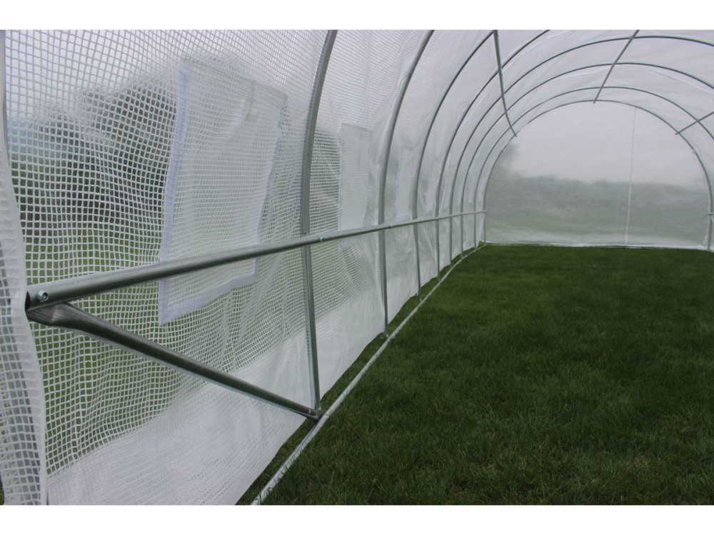 Greenhouse Tunnel with Swinging Door "Mimosa" - 24m² - 8 x 3 x 2 m