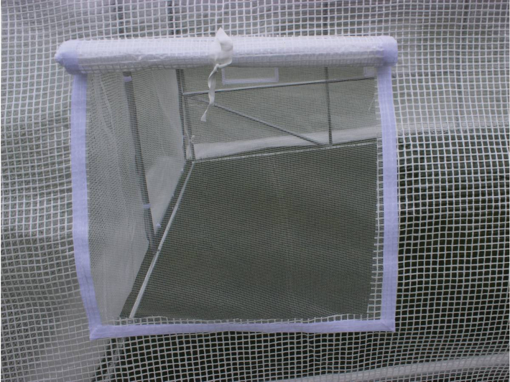 Greenhouse Tunnel with Swinging Door "Mimosa" - 24m² - 8 x 3 x 2 m