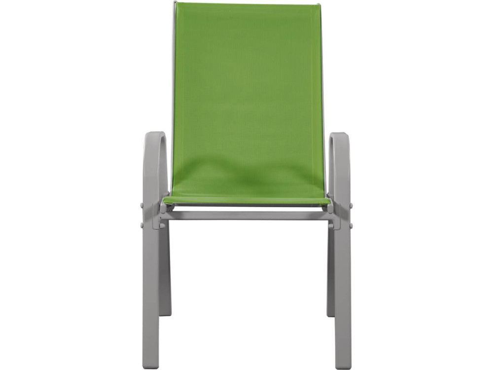 "Cordoba" Textilene garden chair - Phoenix - Green - Pack of 4