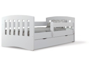 classic" children's bed - 160 x 80 cm - White