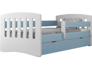 classic" children's bed - 160 x 80 cm - Blue