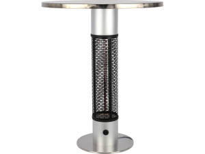 Electric garden heating table "Colin" - metal