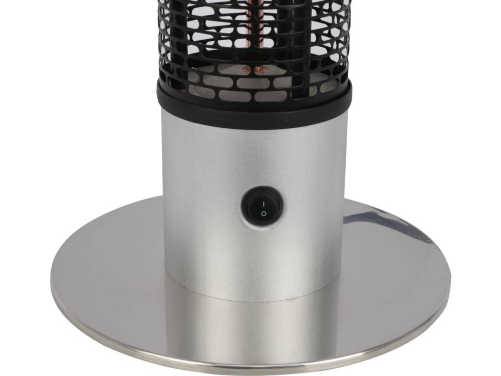 Electric garden heating table "Colin" - metal