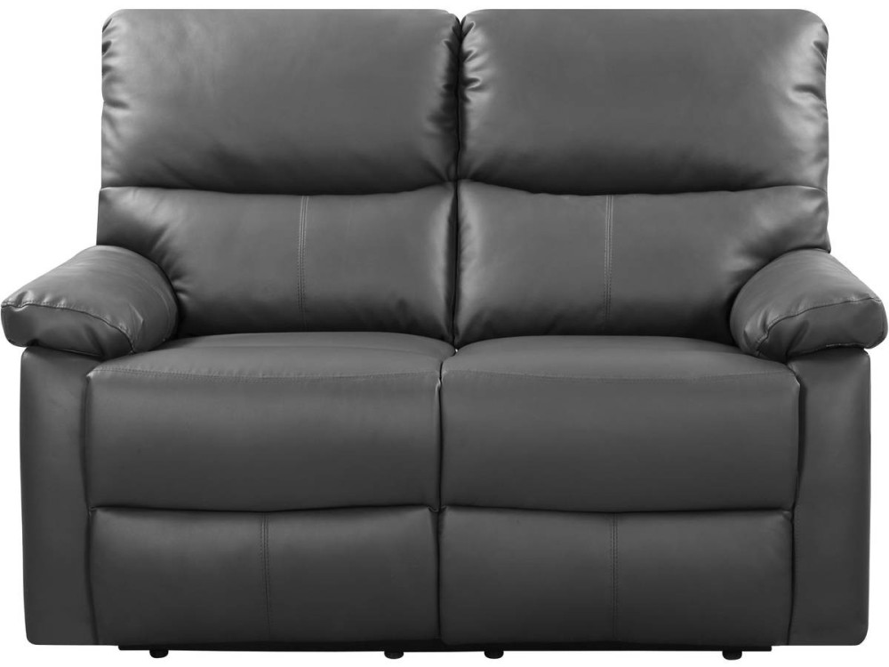 LINCOLN RECLINER SOFA -  2-SEATER - TAUPE
