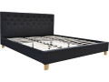 Bed "Emmy" - 160 x 200 cm - Grey - GREY