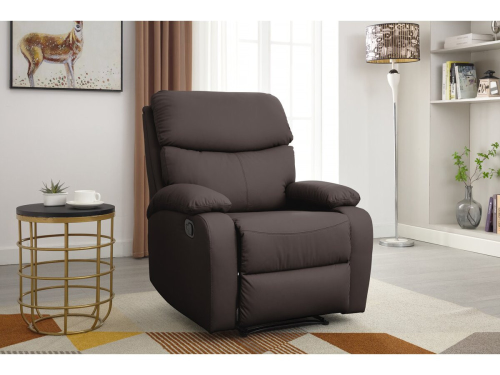 Giselle" recliner - Brown