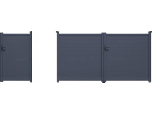 Marc gate + wicket pack - Grey