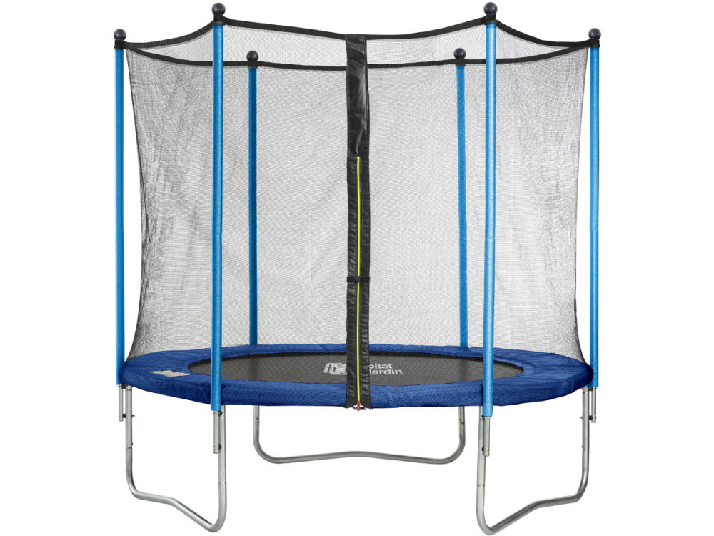 Trampoline 'Happy' -Ø 3.05 m - with net + ladder + cover + anchorage kit
