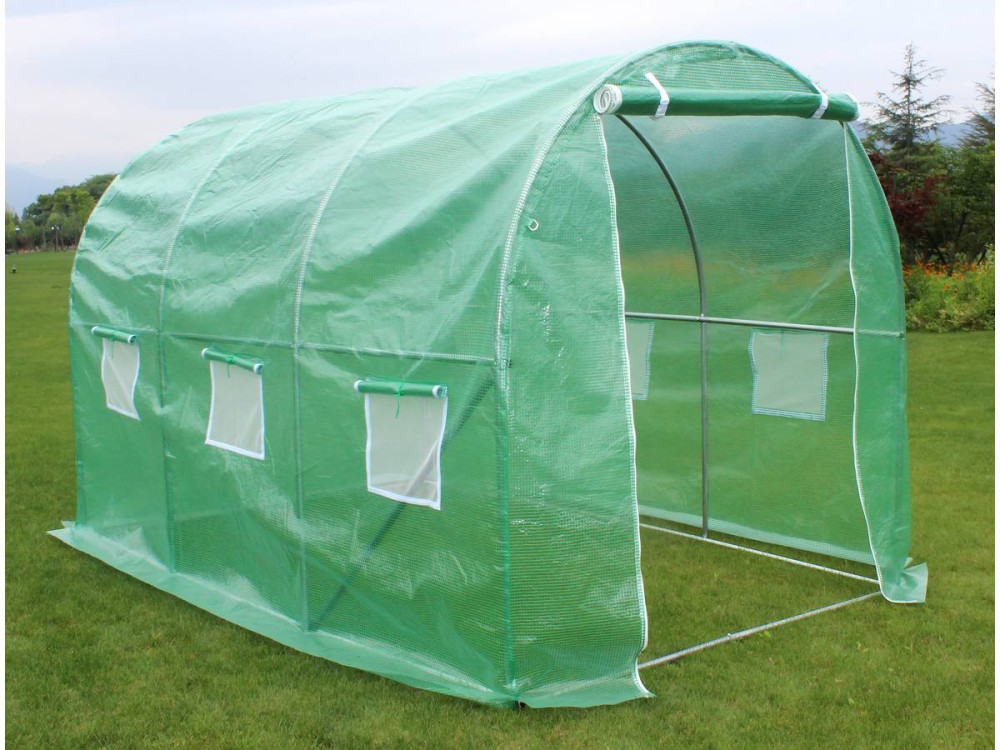 Greenhouse Tunnel "Althea" - 6m² -  3 x 2 x 2m ( 9'10" x 6'6" x 6'6")