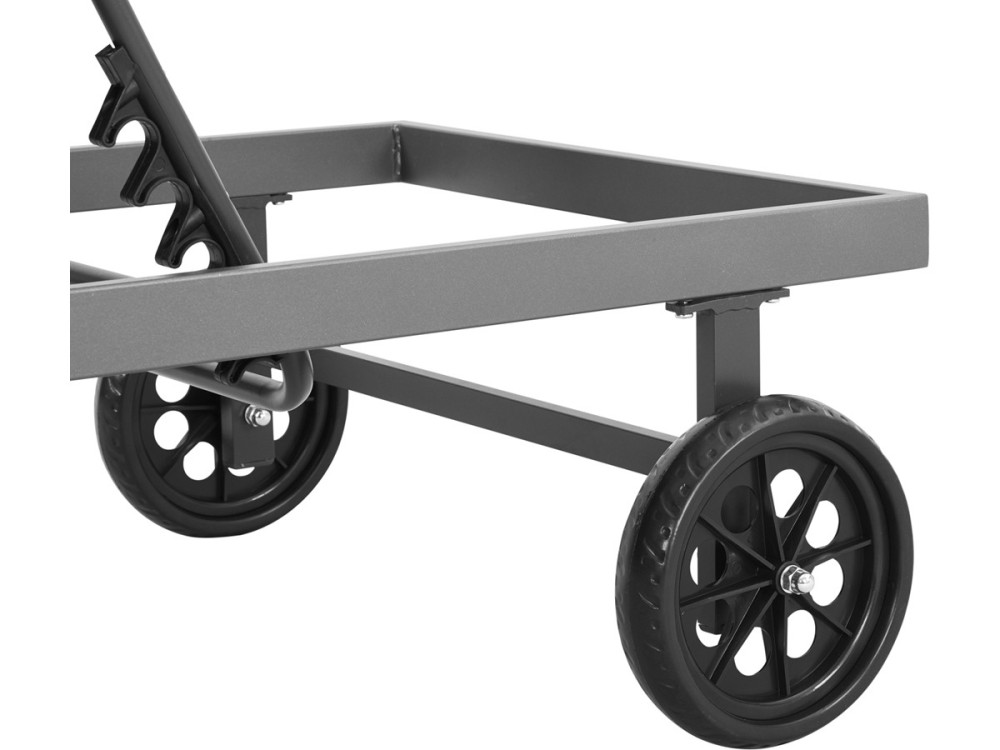 "Bella" Sunbed in textilene and aluminum  - Phoenix - Black