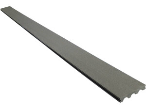Set of 3 solid composite decking boards - Length: 2.4m -1m2- Grey