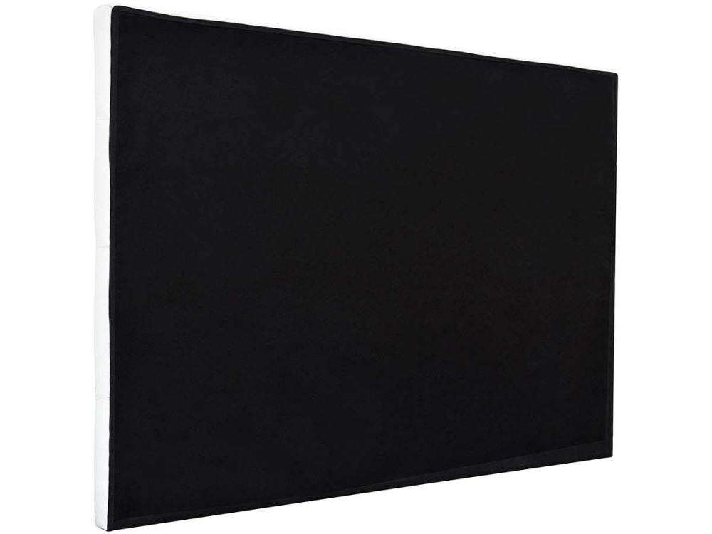 Padded headboard - For 140 cm "Déco" - Made of PVC - white