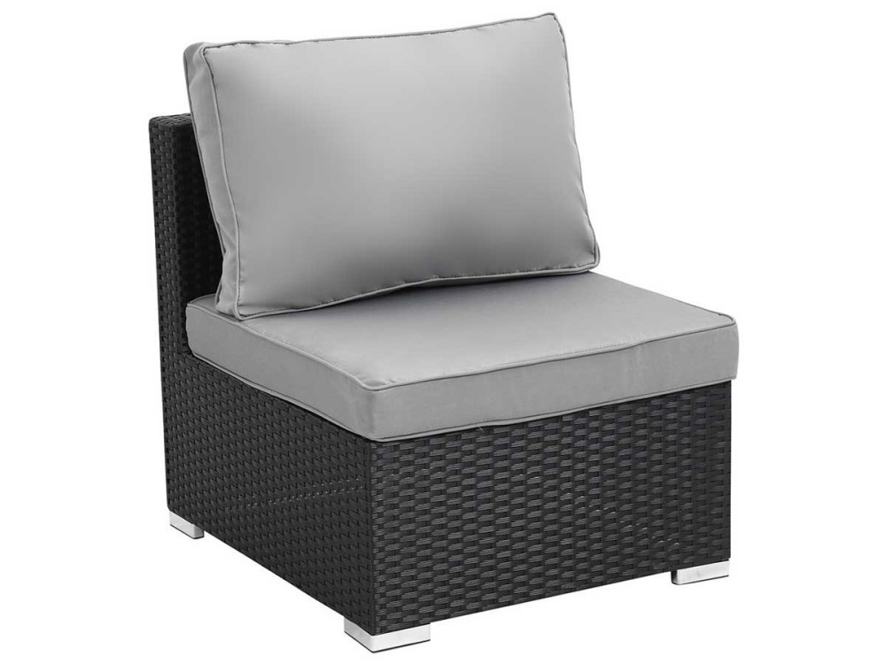 Garden lounge set 2 pcs "Ibiza" - Atlanta - Black